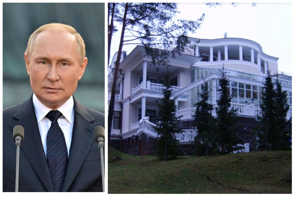 Putin has ramped up air defenses at his palace to protect it from Ukrainian drones: report