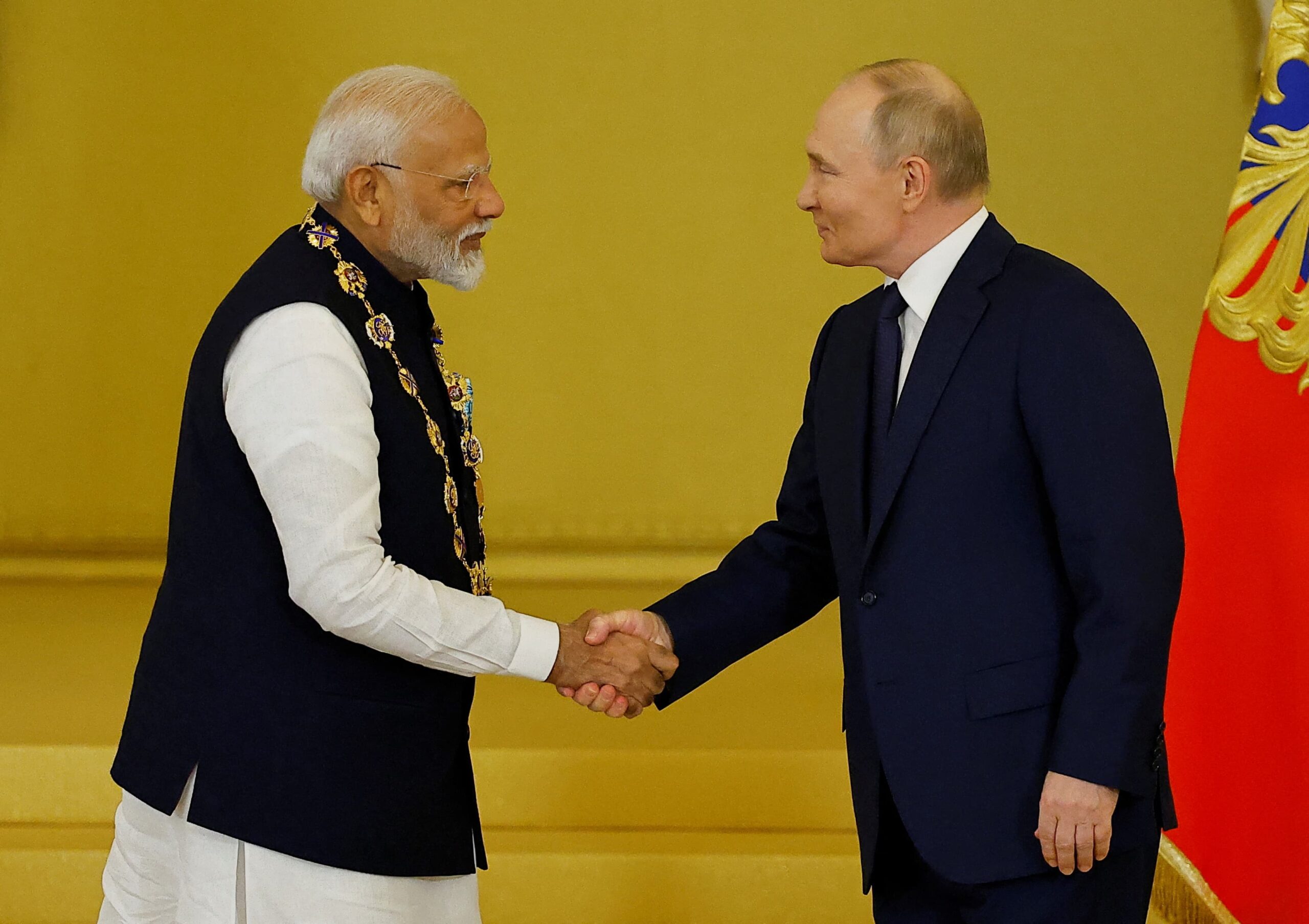 Putin hosts India’s Modi to deepen ties, but Ukraine looms over their relationship