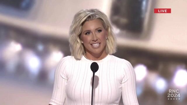 Reality star Savannah Chrisley: “These numbers are my parents’ identification numbers in our federal prison system.”