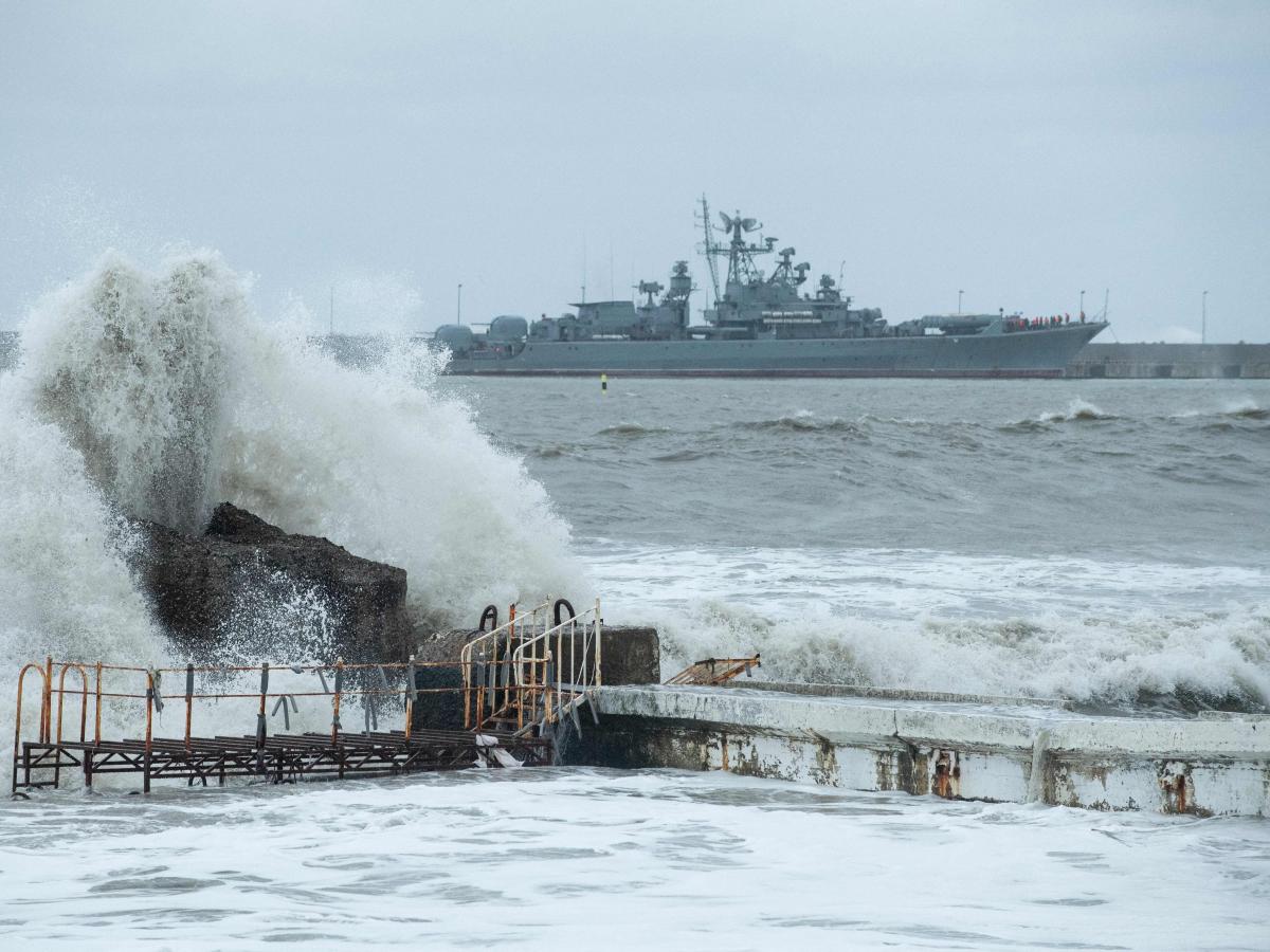 Russia’s navy pulled its last patrol boat from Crimea, Ukraine says, after getting pummelled for months