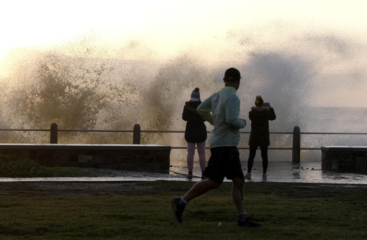 South Africa’s Cape Town is hit by more storms, with 4,500 people displaced by floods and damage