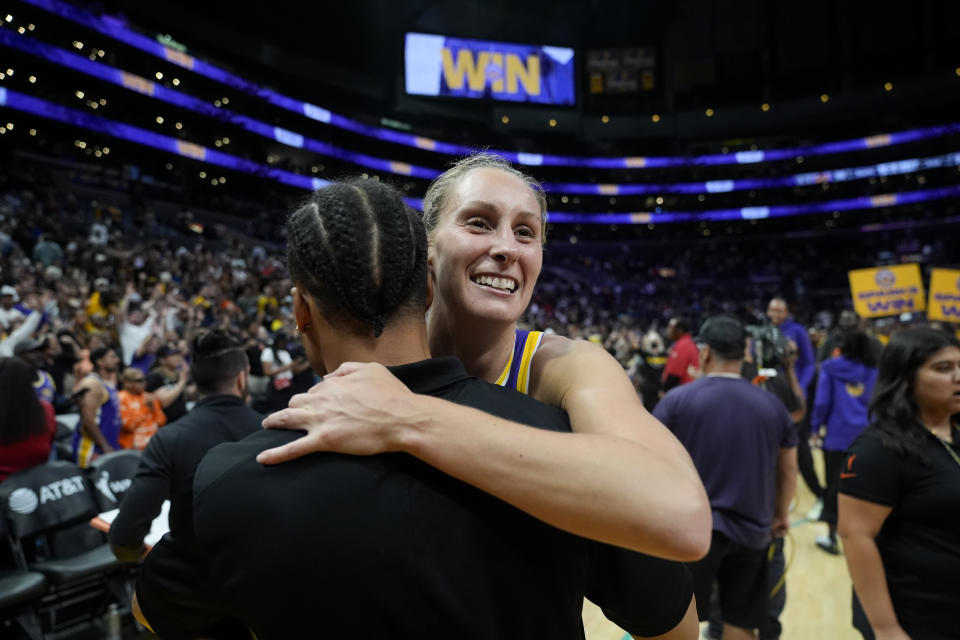 Sparks’ late-game heroics spoil MVP-like performance from Aces star A’ja Wilson