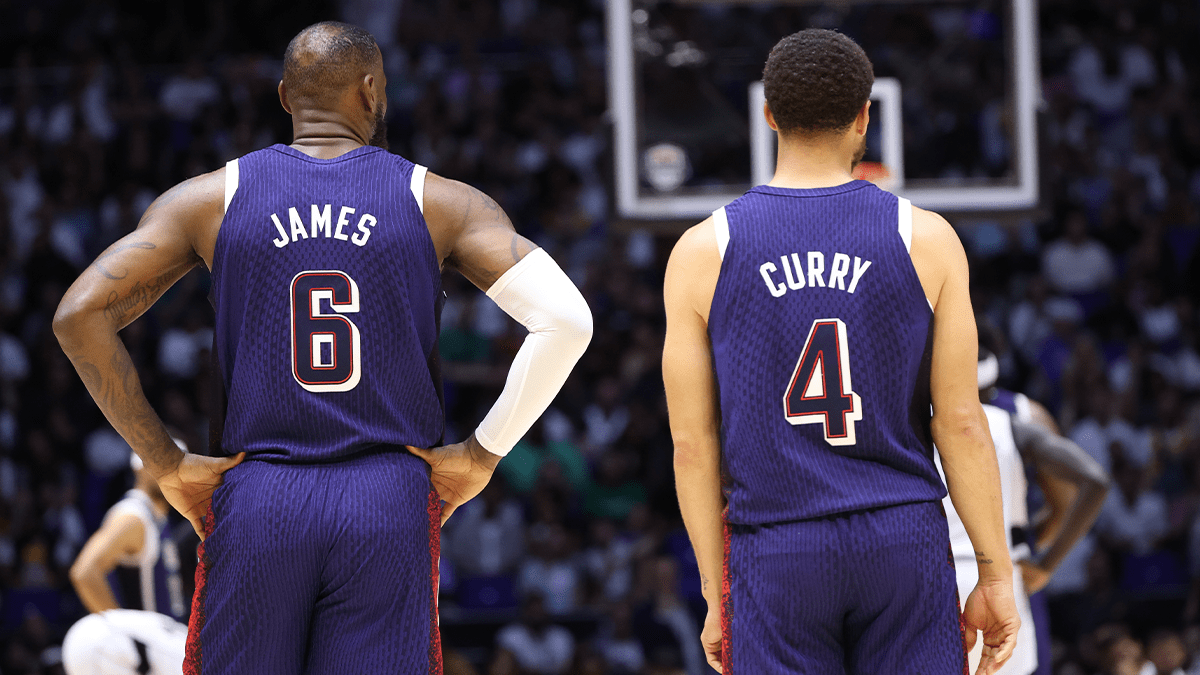 Steph marvels at LeBron’s game-winning shot in Team USA’s Olympic warm-up