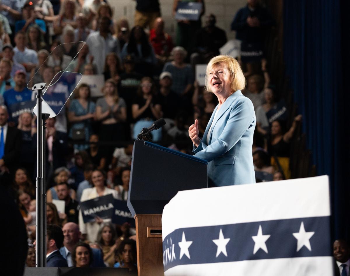 Tammy Baldwin campaign raised .5 million in July. Campaign has raised a total of  million.