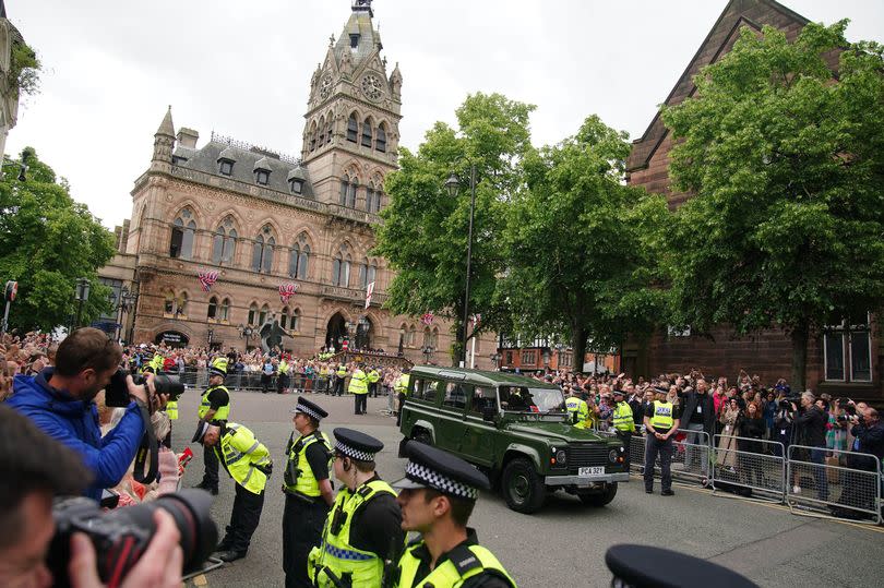 Taxpayers to foot ‘substantial’ policing bill for lavish Royal wedding in Cheshire