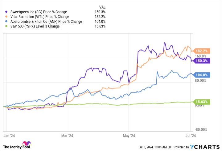 These 3 Stocks Were Among the Best Performers in the First Half of 2024. Here’s Why They’re Due for a Breather in the Back Half of the Year.