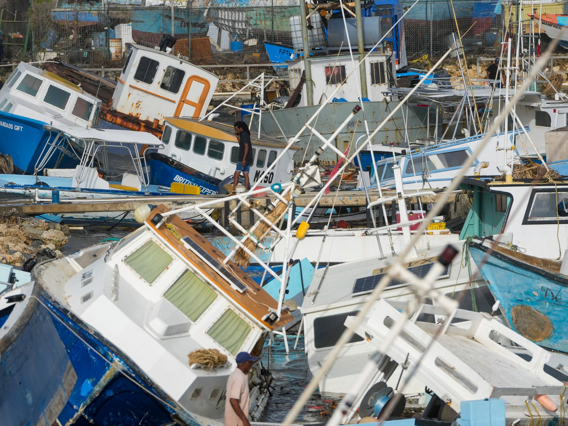 ‘This is a horrific hurricane’: Beryl becomes Category 5 storm