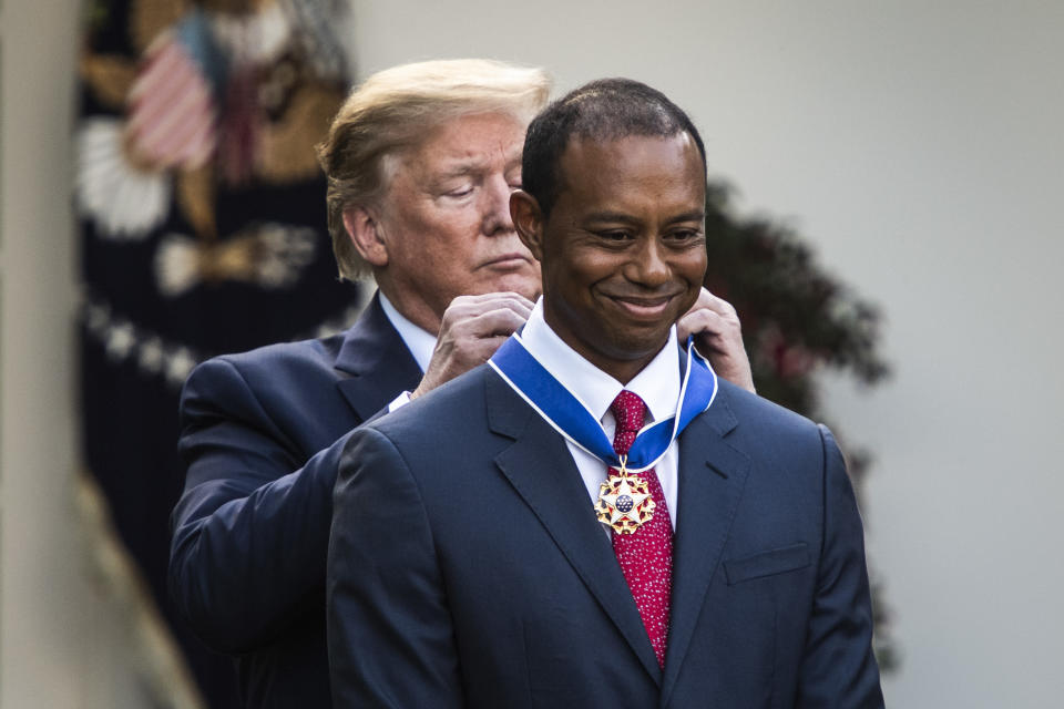 Tiger Woods deeply distressed at attempted assassination of former president Donald Trump