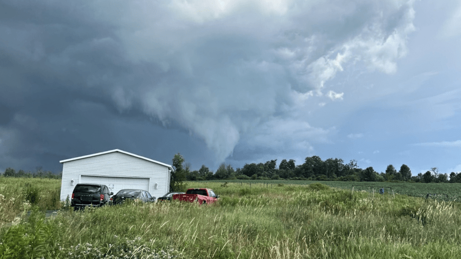 Tornado touches down in Western New York as Beryl remnants hit