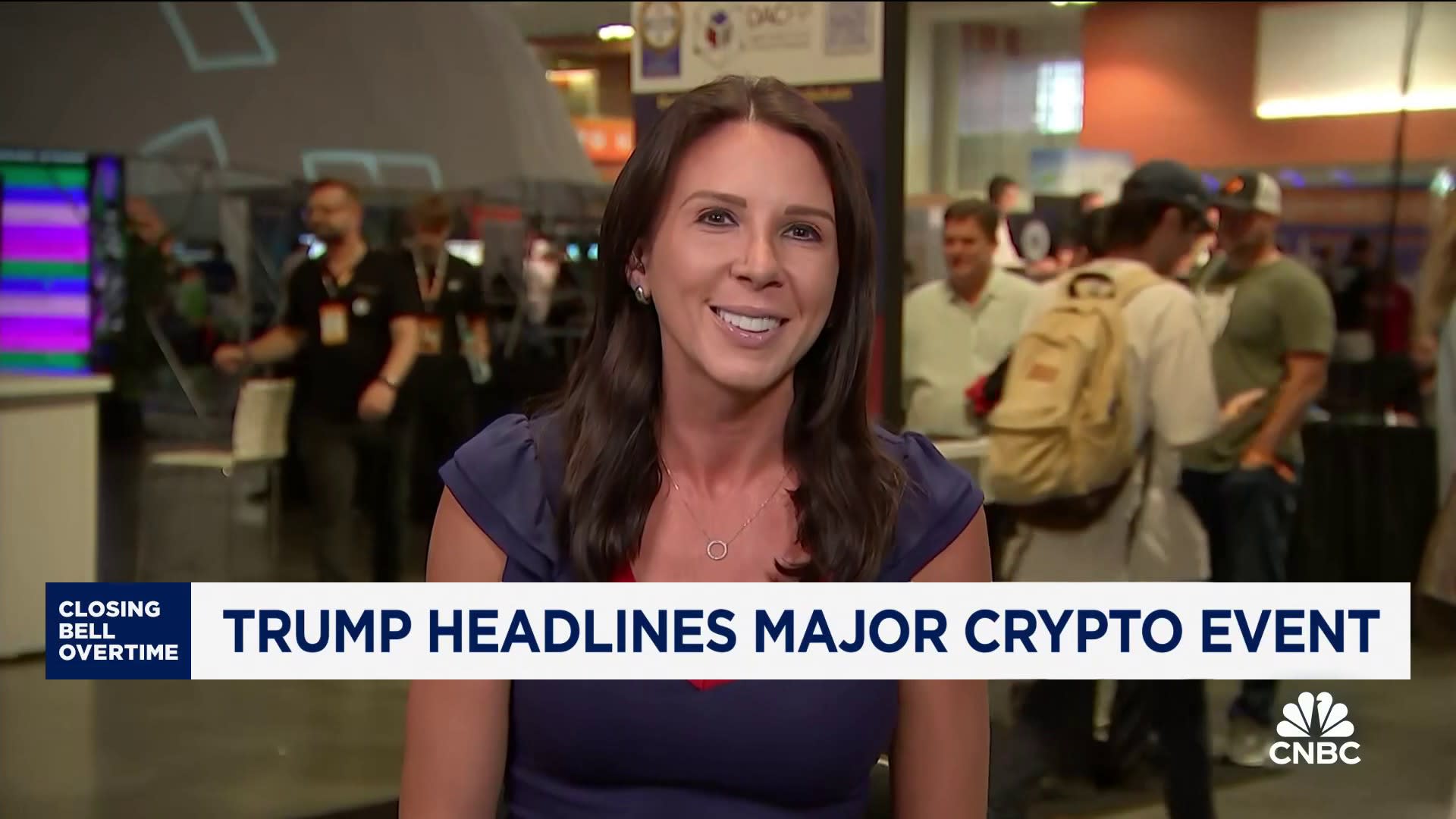 Trump’s Bitcoin Conference speech aims to lock down crypto support as Harris gains momentum