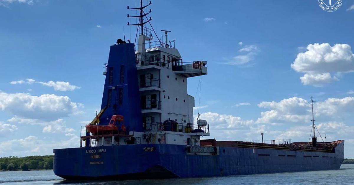 Ukraine seizes cargo ship carrying ‘looted’ grain for Russia