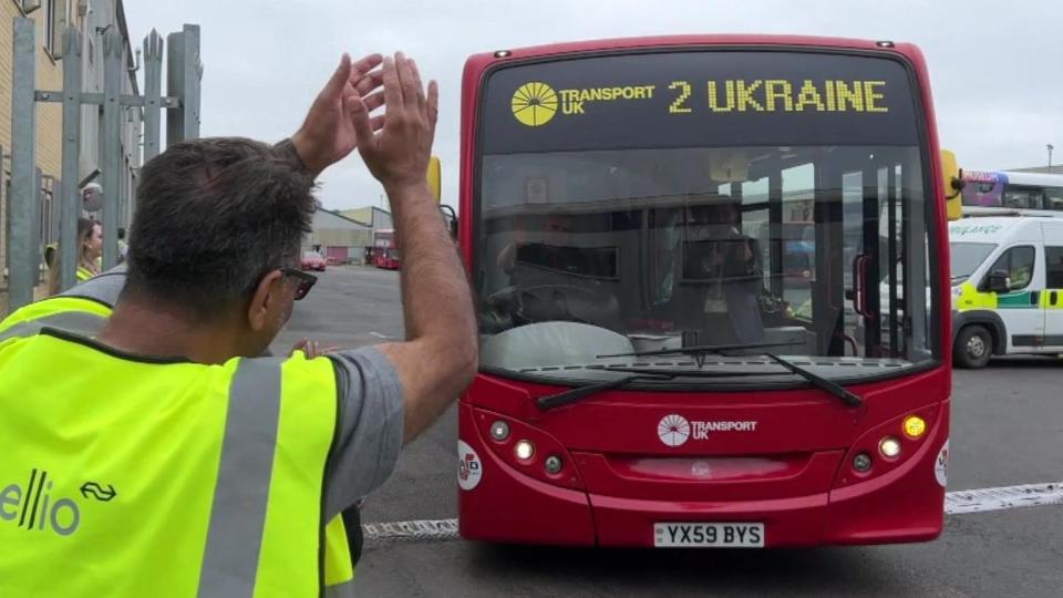 Vehicles to be scrapped under Ulez head to Ukraine