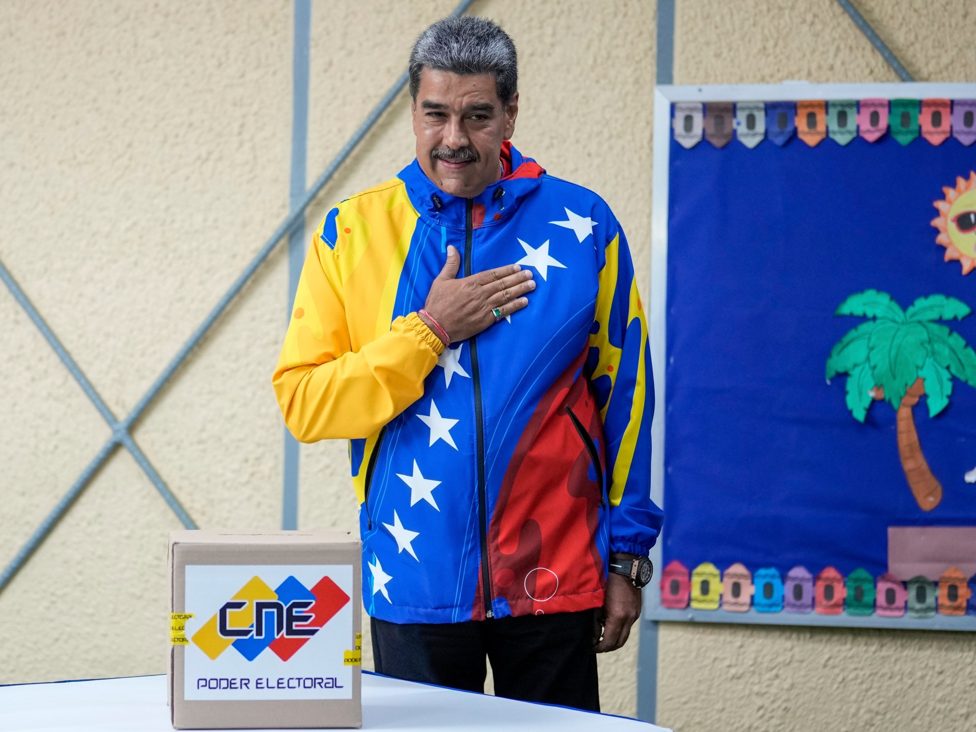 Venezuelans vote in election as opposition challenges Maduro’s power