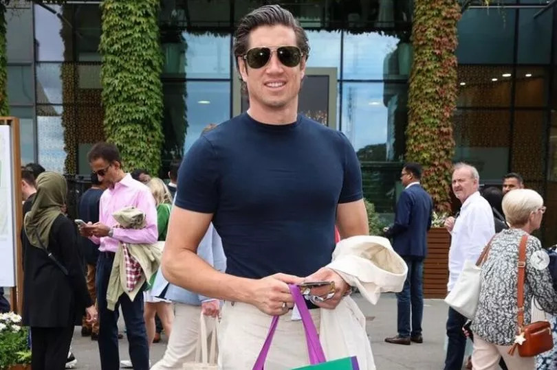 Vernon Kay hits back after fans accuse him of wearing ‘padded shirt’ in Wimbledon snap