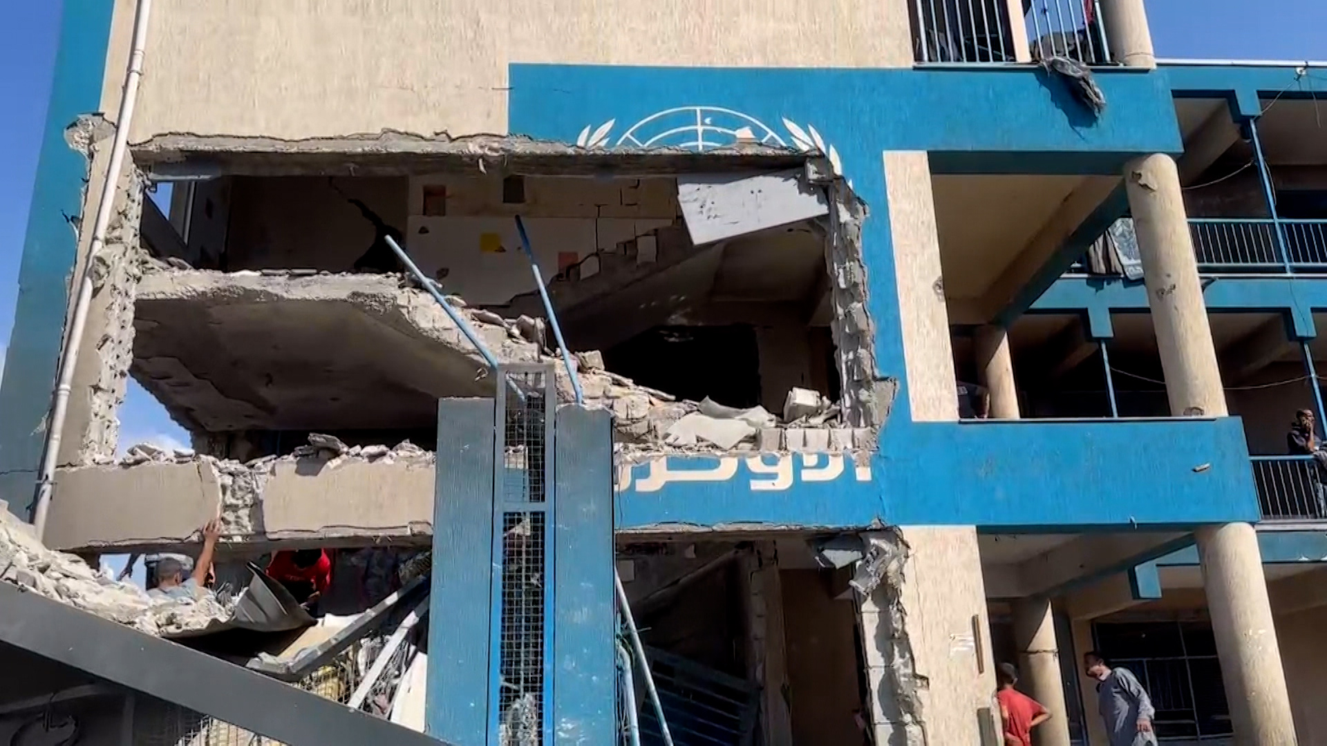 Video: Israel keeps attacking UN school shelters in Gaza