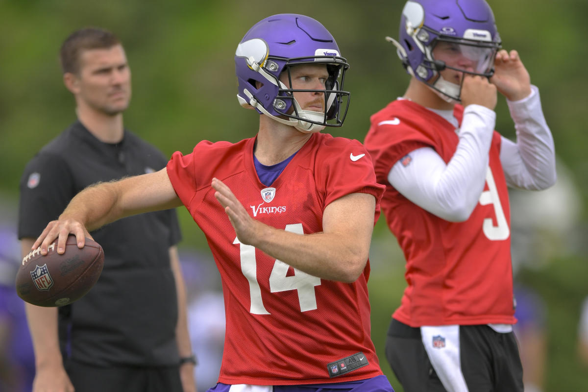 Vikings QB Sam Darnold will get majority of first-team reps at training camp