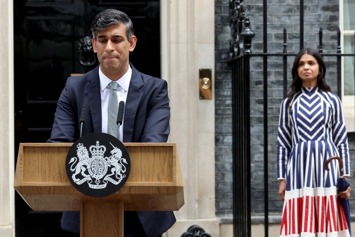 Voices: How can you not admire Rishi Sunak’s stoic dignity on leaving Downing Street?