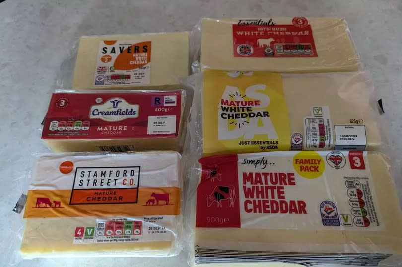 We tried cheap cheddar cheese from every supermarket and all went crackers for the same one