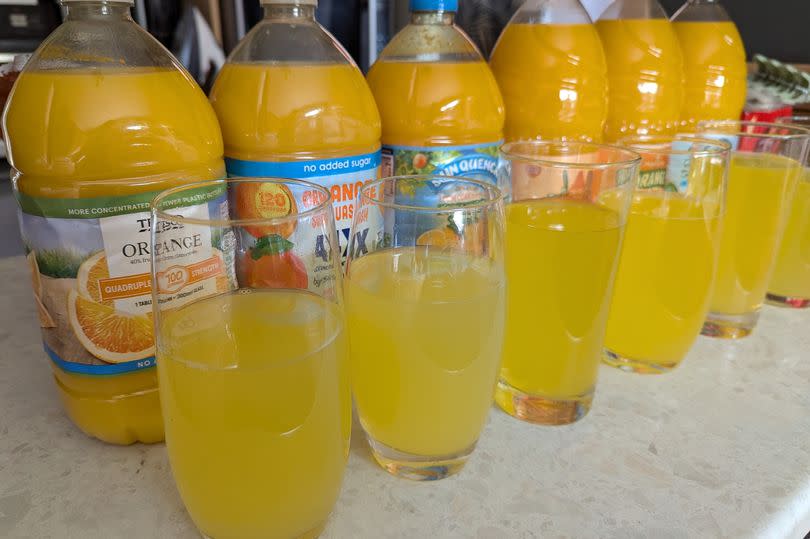 We tried orange cordial from every supermarket, this is where you want to splash your cash