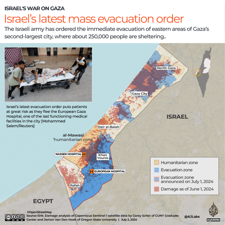 Why Israel ordered yet another evacuation of Gaza’s Khan Younis