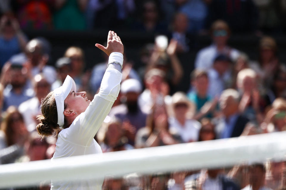 Wimbledon women’s final: Barbora Krejčíková defeats Jasmine Paolini to win first Wimbledon title