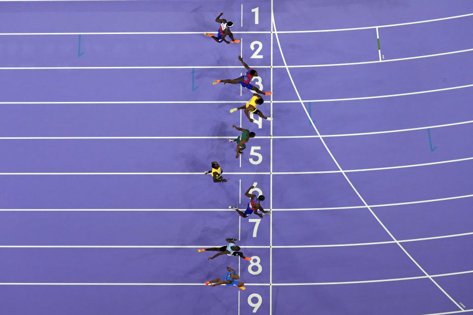 2024 Paris Olympics: See how close the 100-meter finish was between Noah