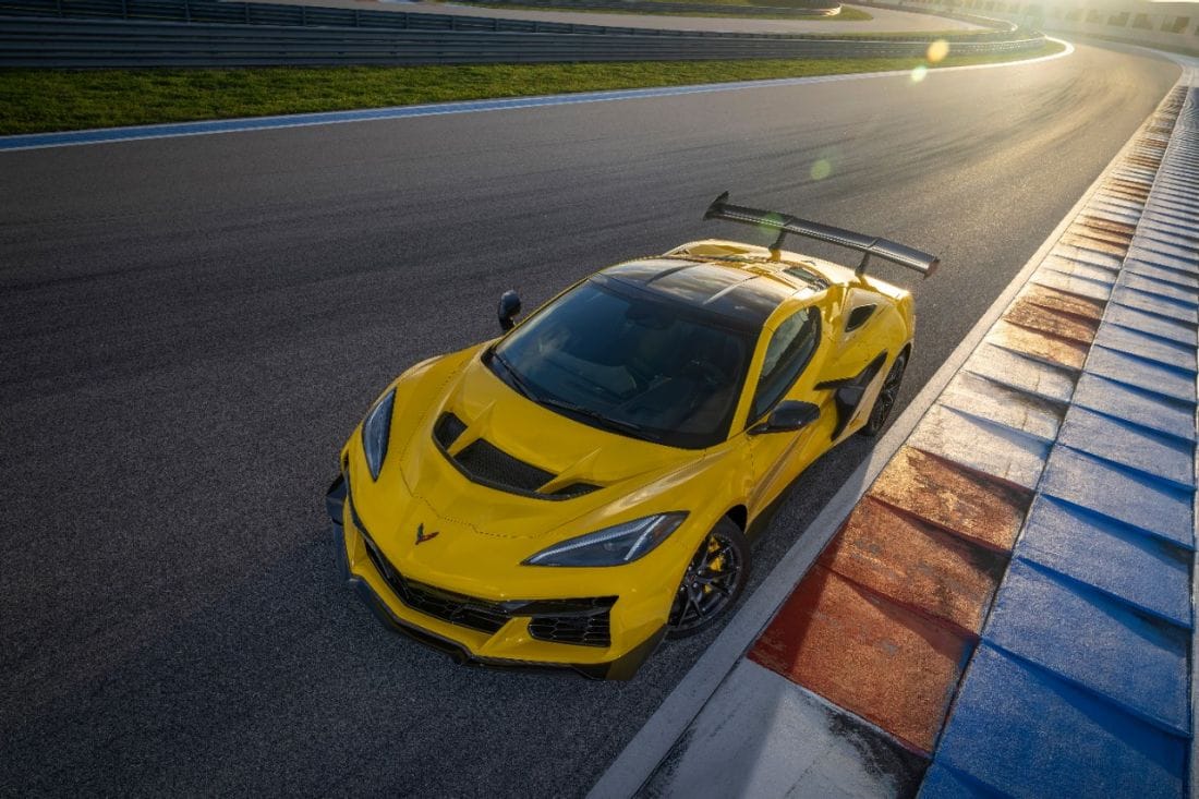 2025 Chevy Corvette ZR1 Blasts to 205 MPH