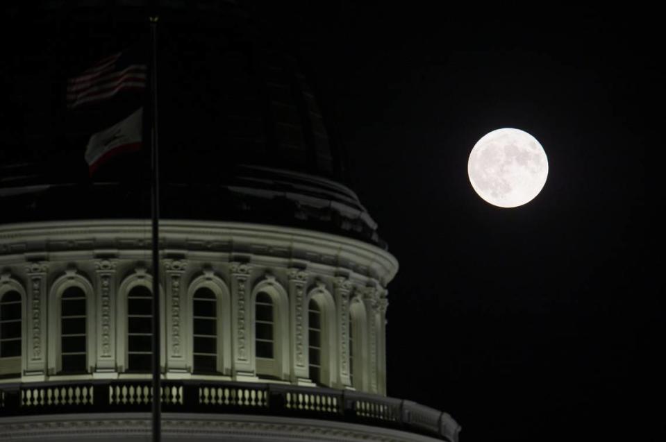 A rare blue supermoon will soon shine over California. What is it — and when can I see it?