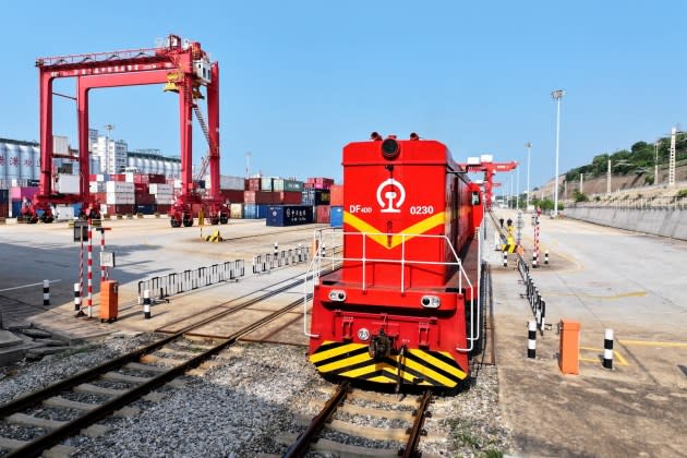 Amid Red Sea Drama, Europe Imports More Chinese Cargo Via Rail