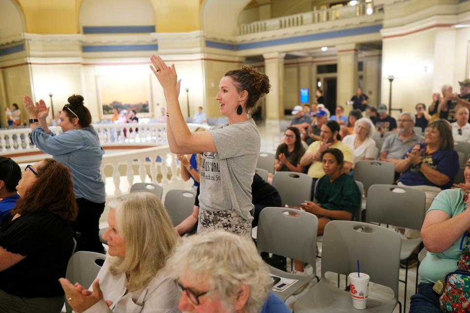 An ‘Impeach Ryan Walters’ rally was held Saturday at the state Capitol