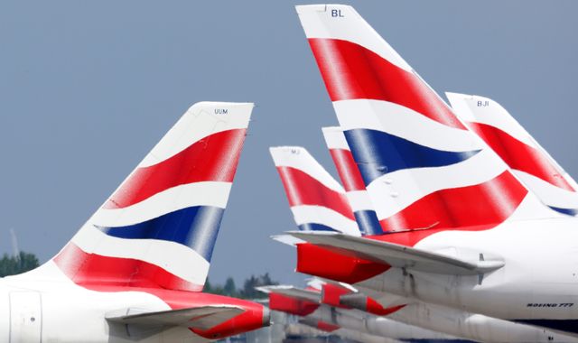 British Airways halts flights to Beijing