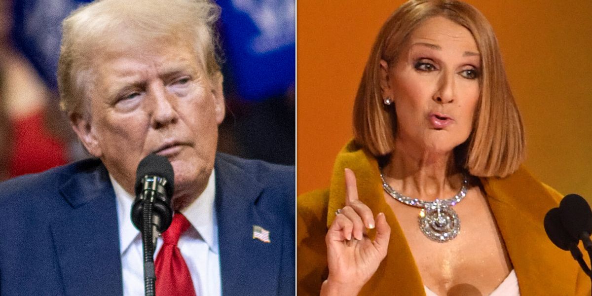 Celine Dion Sinks Trump Campaign’s Use Of Iconic Song With 4-Word Question