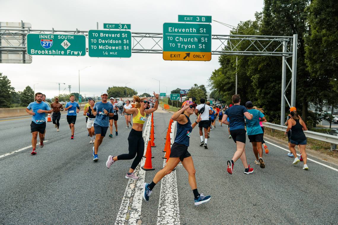 Charlotte highway to close as thousands compete in popular Labor Day weekend 10K race