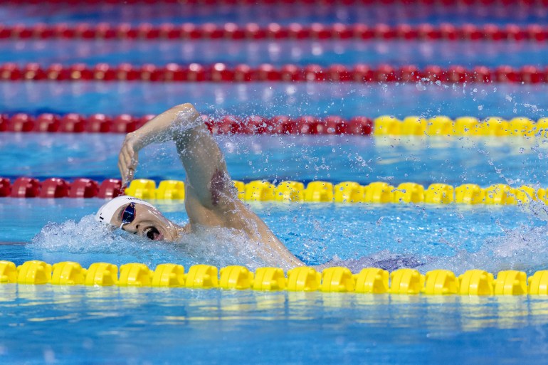 Chinese swimmer Sun Yang wins on return from four-year drugs ban