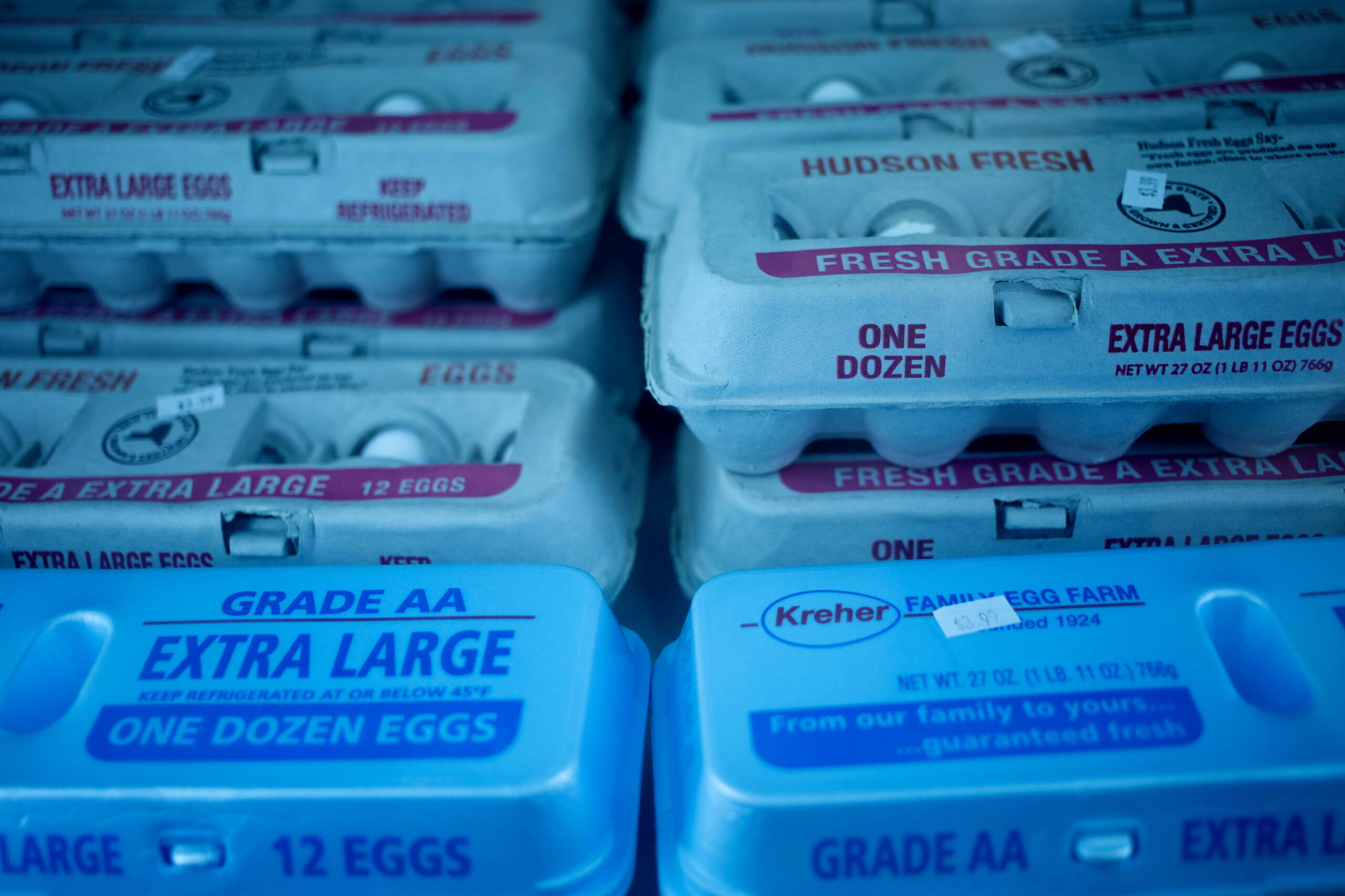 Egg prices are rising once again as bird flu limits supply