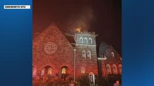 Fire on bell tower of Allegheny County church turned home under investigation