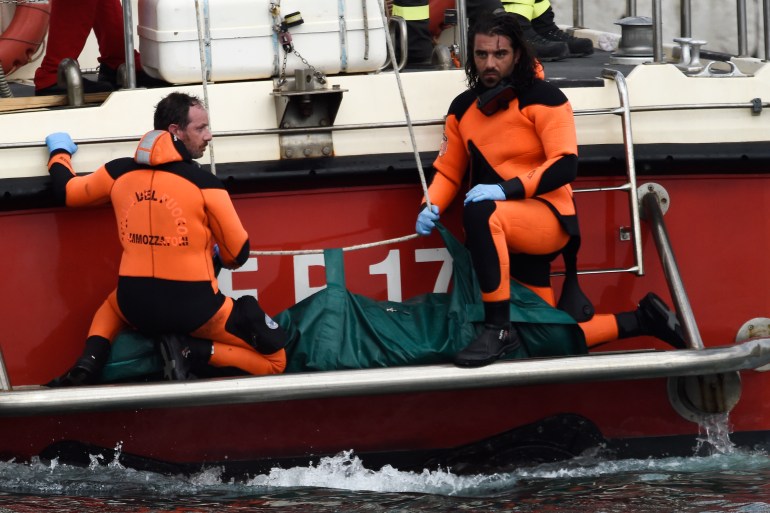 Five bodies retrieved from tech tycoon Mike Lynch’s sunken yacht in Sicily