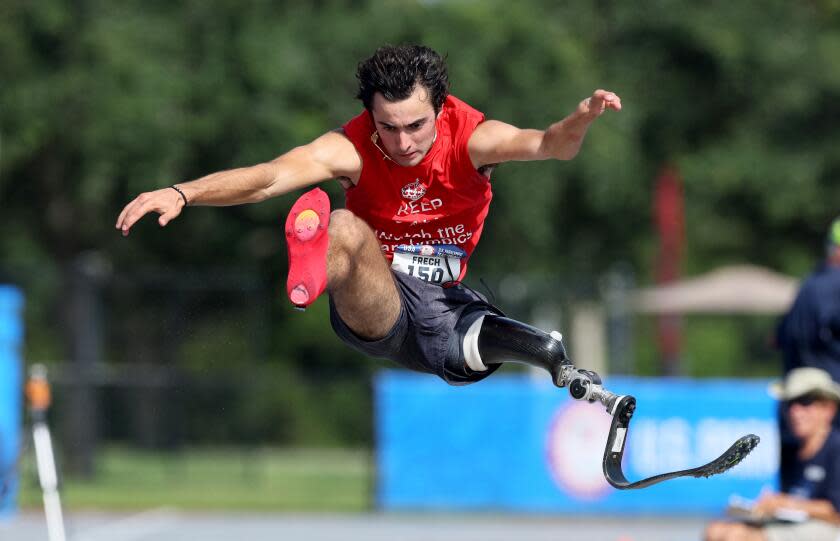 For Paralympian Ezra Frech, normalizing disability is his ultimate gold medal