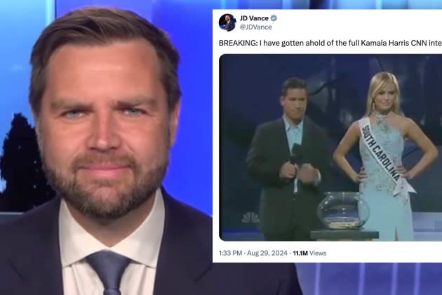 Former Miss Teen USA Contestant Decries Resurfacing Of Embarrassing Clip While JD Vance Refuses To Apologize