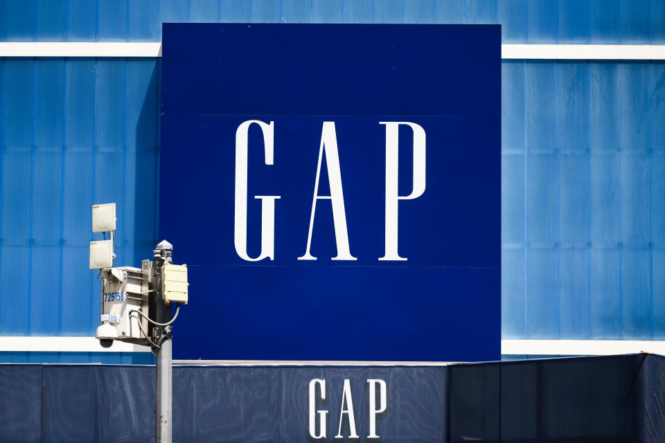 Gap halts trading of its stock after early release of Q2 results as the retailer appears to post sales growth