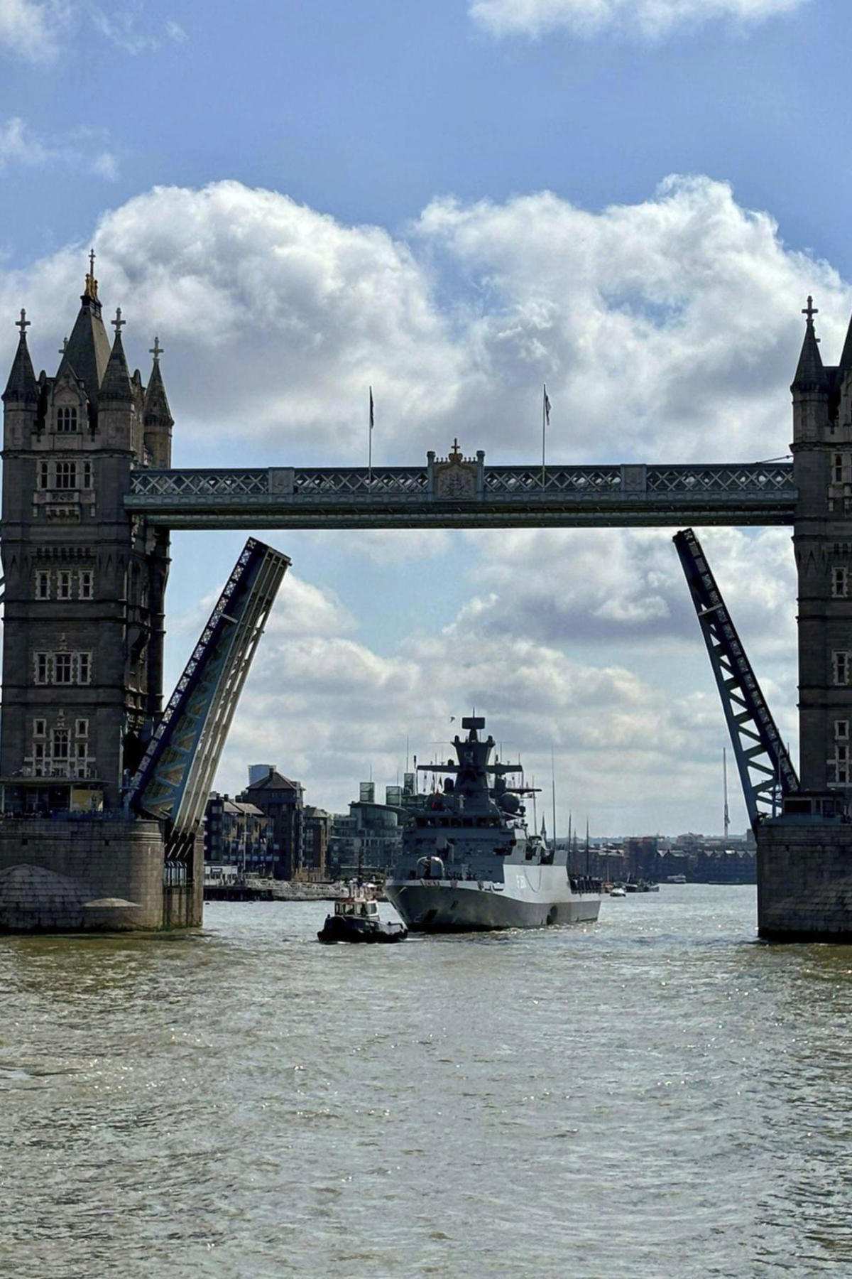 German warship blasts Darth Vader anthem in heart of London. ‘No deeper message,’ navy says.