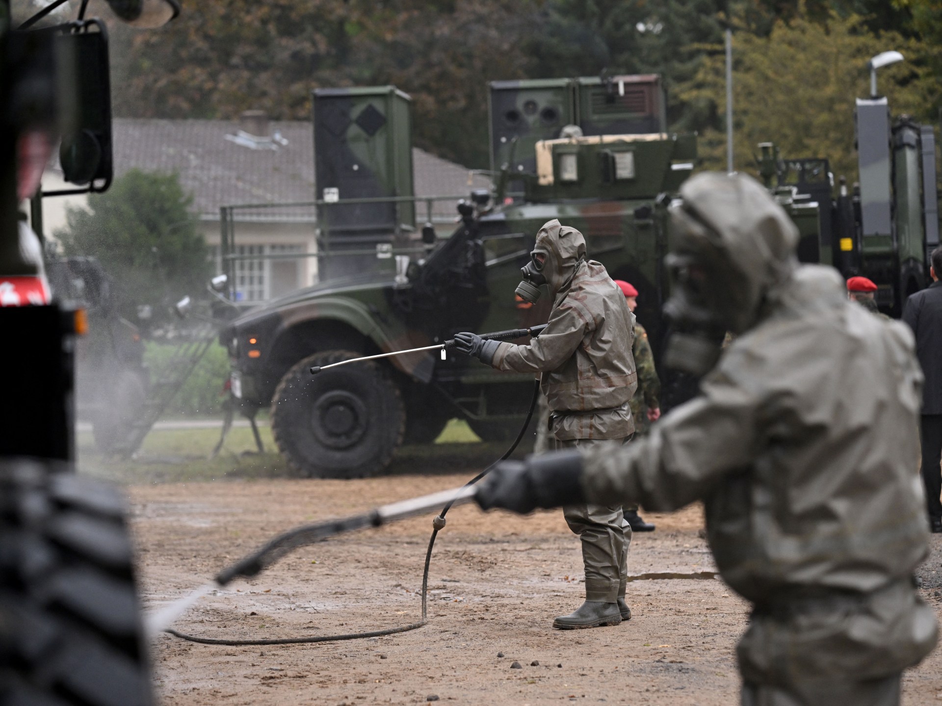 Germany probes suspected sabotage at sealed military base