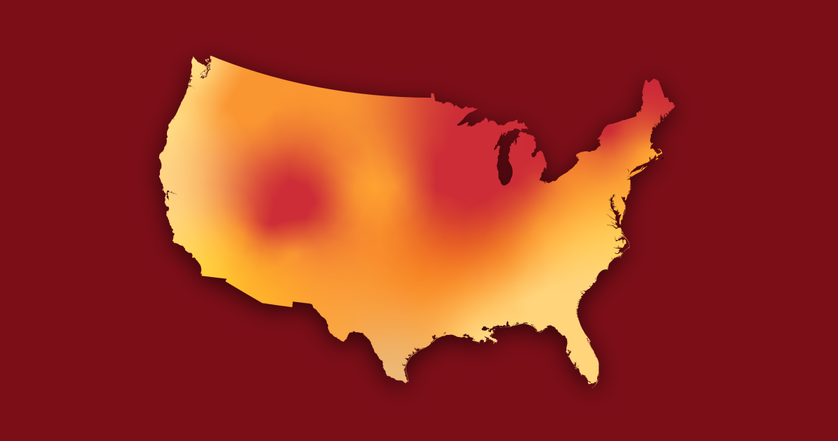 Hot, hotter, hottest: How much will climate change warm your county?