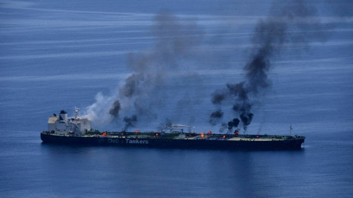 Houthis release footage of fighters boarding Greek oil tanker in Red Sea