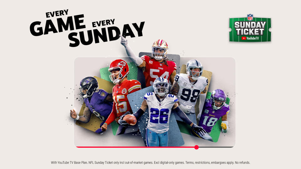 How fantasy football managers and NFL fans can get the most out of NFL Sunday Ticket on YouTube TV