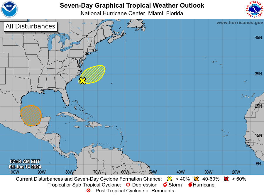 Hurricane center tracks 2 tropical waves as Labor Day weekend, peak of hurricane season nears