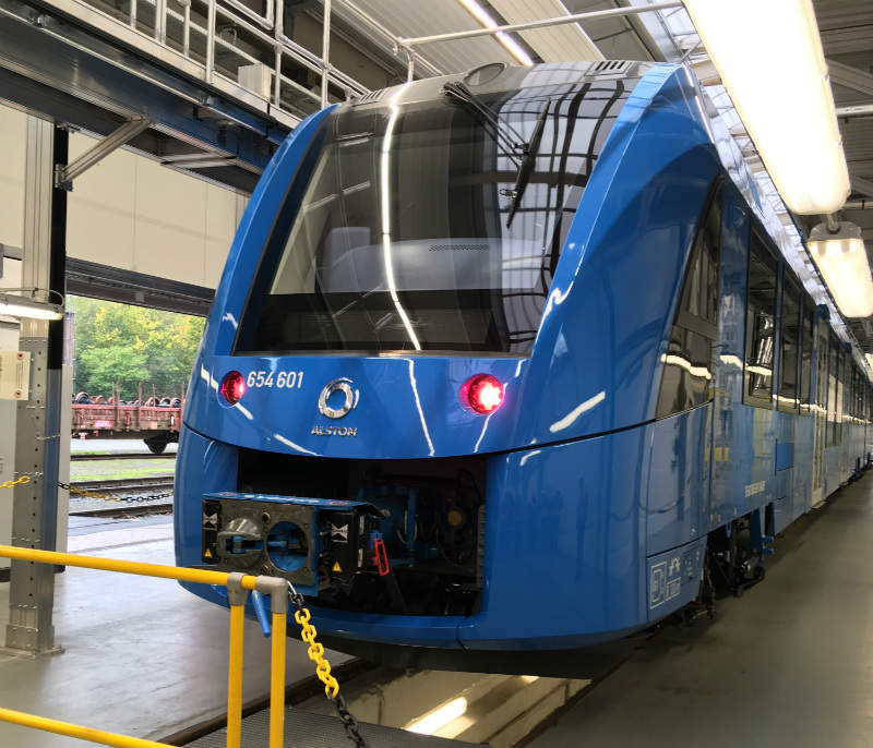 iLint: the world’s first hydrogen-powered train