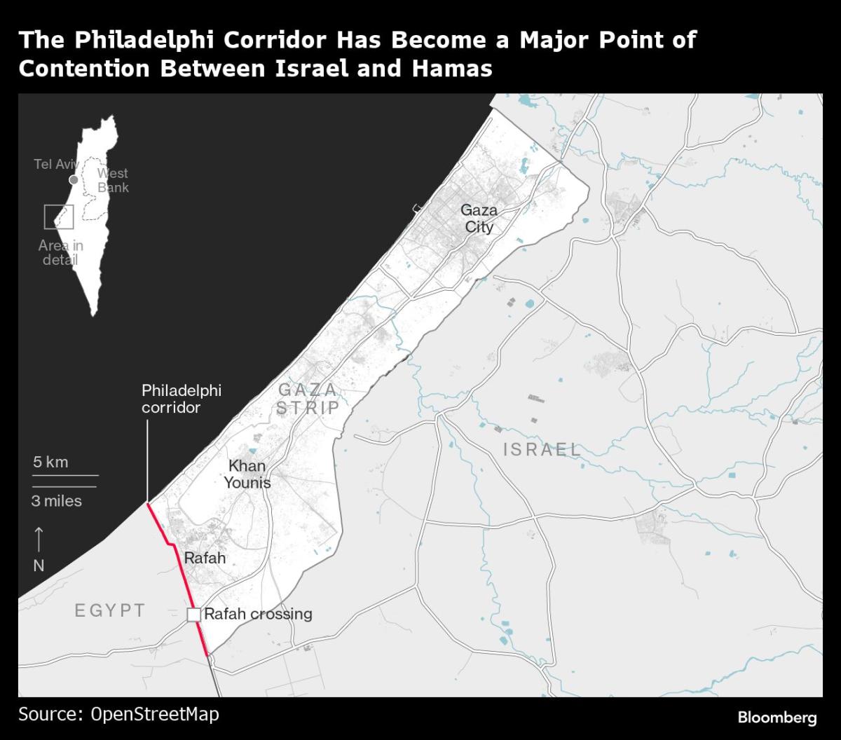 Israel Security Cabinet Votes to Keep Troops in Gaza’s Philadelphi Corridor