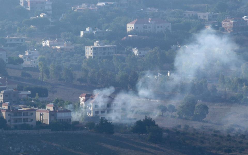 Israel strikes Hezbollah in Lebanon to thwart ‘large-scale attack’