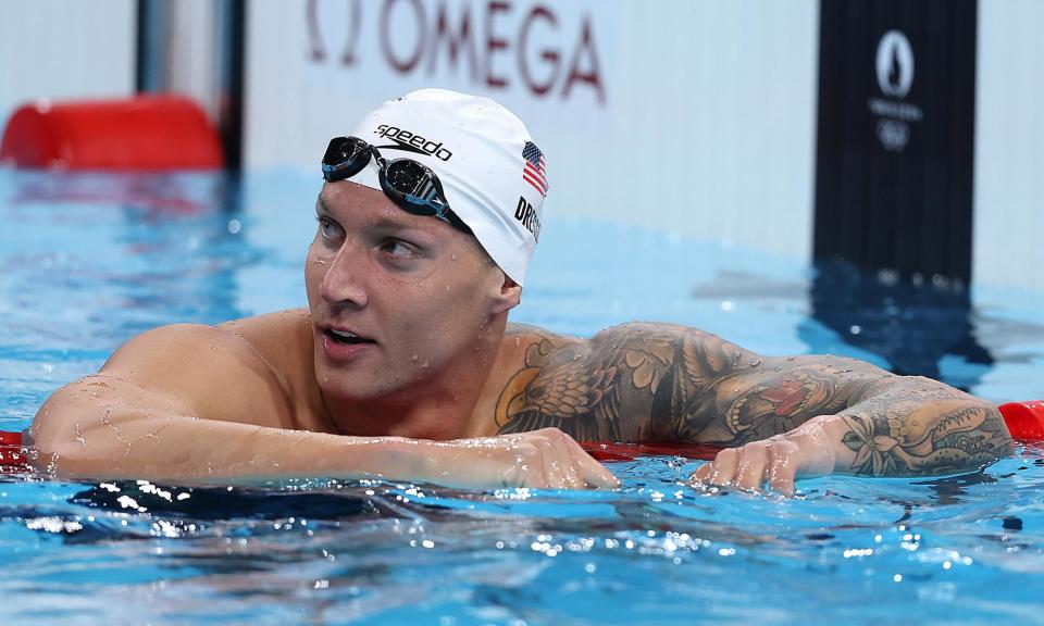 ‘It’s heartbreaking’: Caeleb Dressel in tears after failing to defend Olympic crowns